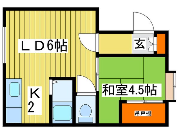 ボヌ－ルメゾンの物件間取画像